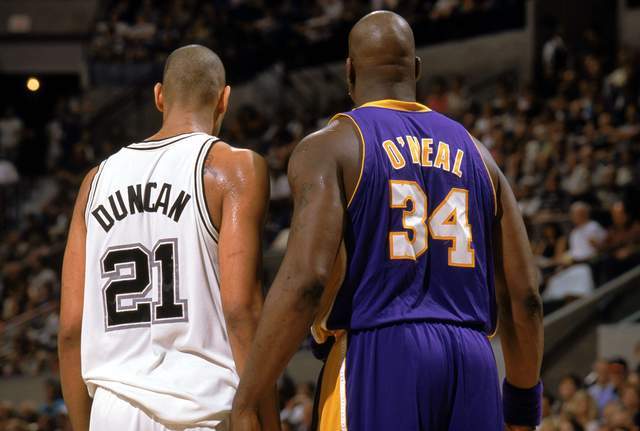 巨神兵与石佛：NBA史上最具张力的内线霸权之争